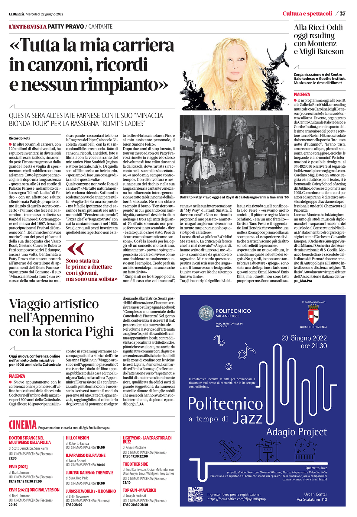 Patty Pravo Libertà