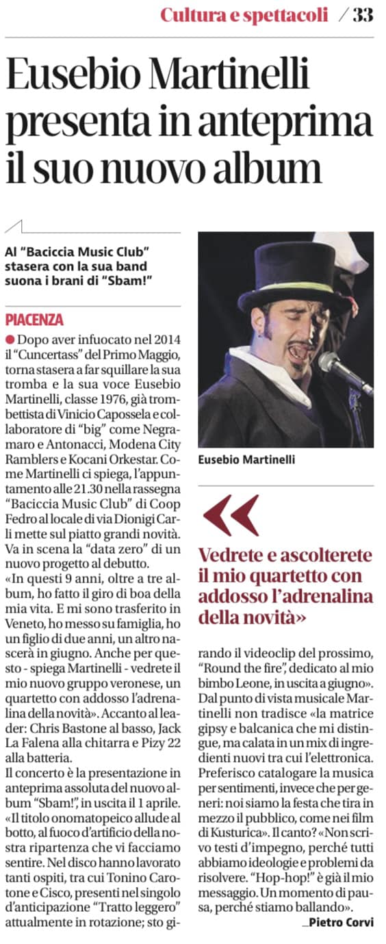 eusebio marinelli articolo